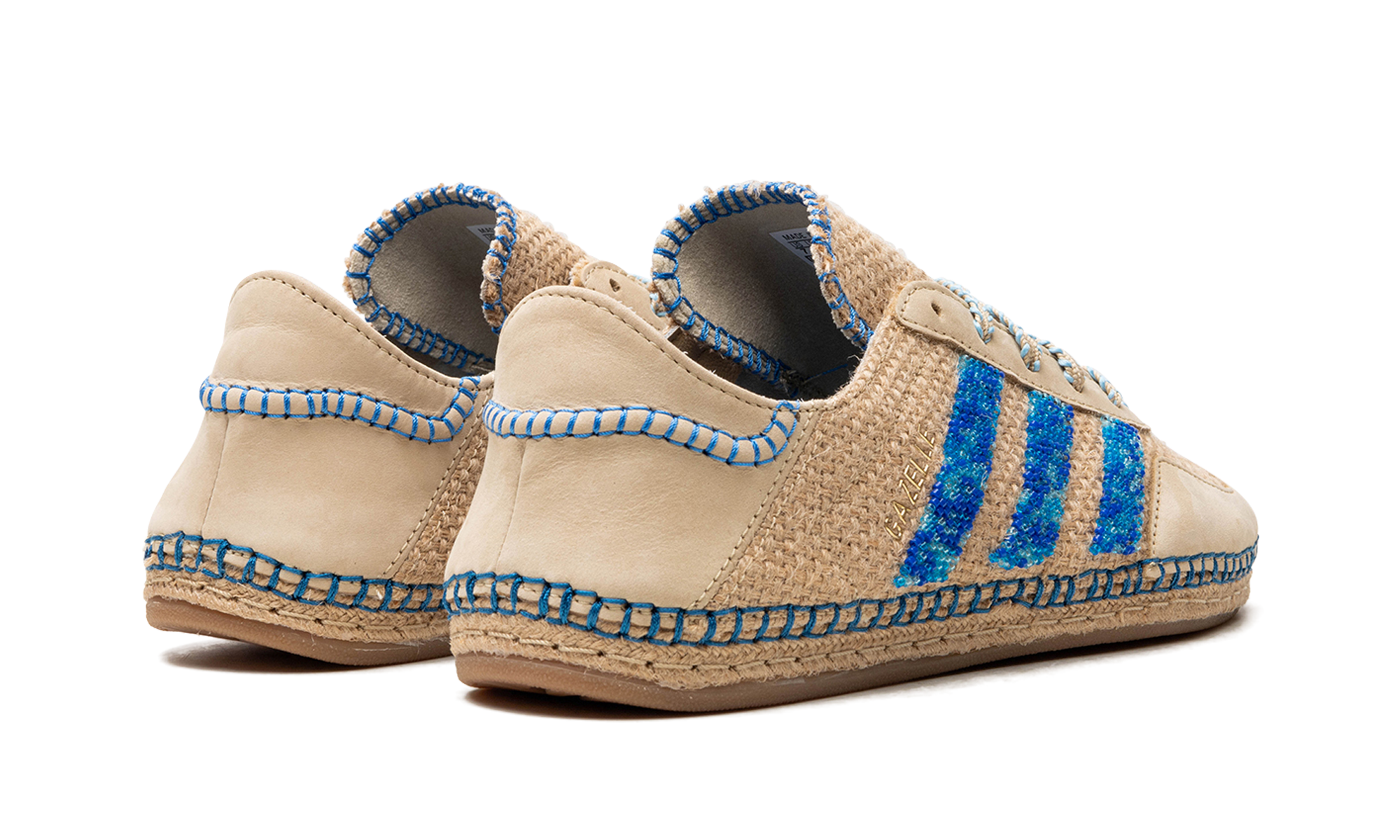Gazelle "Clot - Linen Khaki / Light Blue"