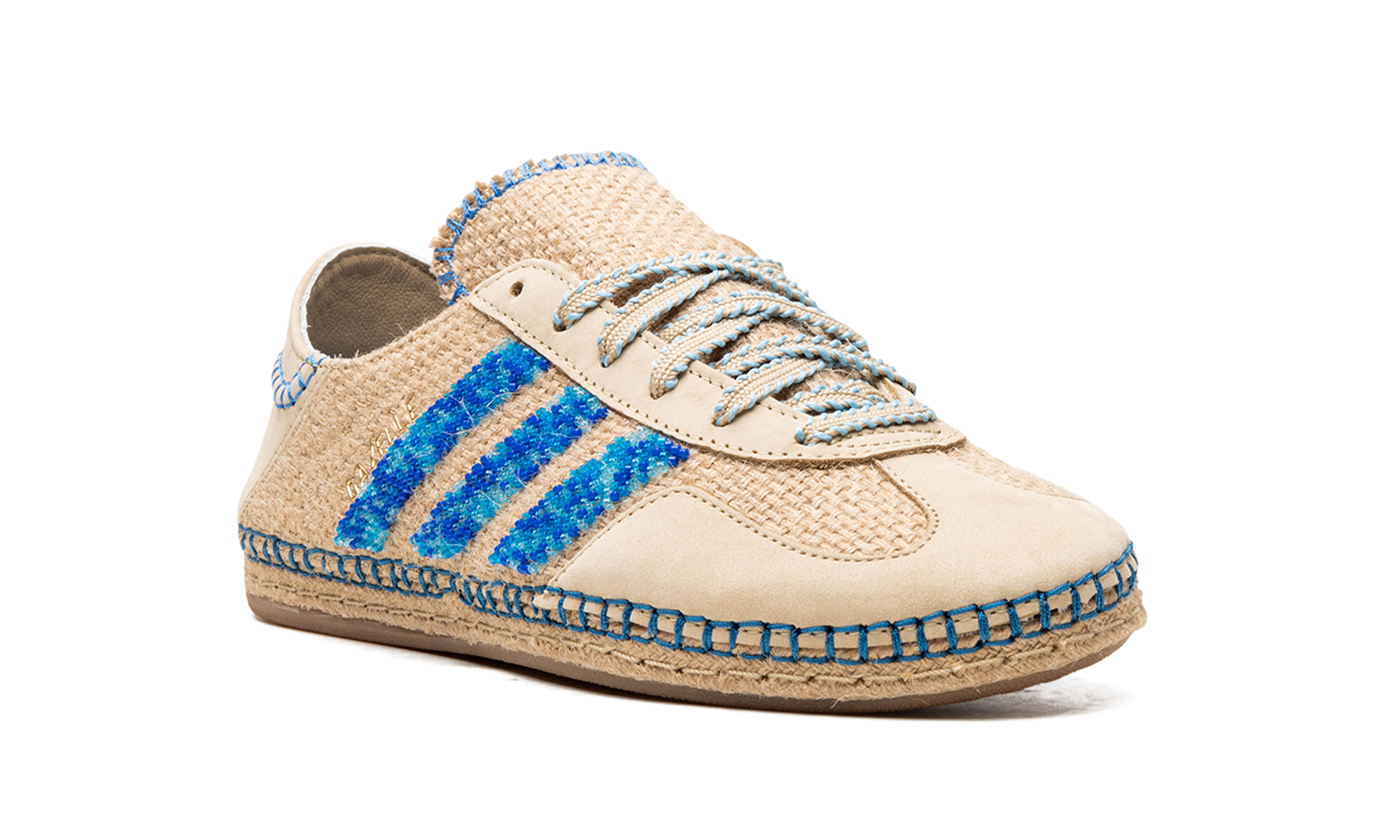 Gazelle "Clot - Linen Khaki / Light Blue"