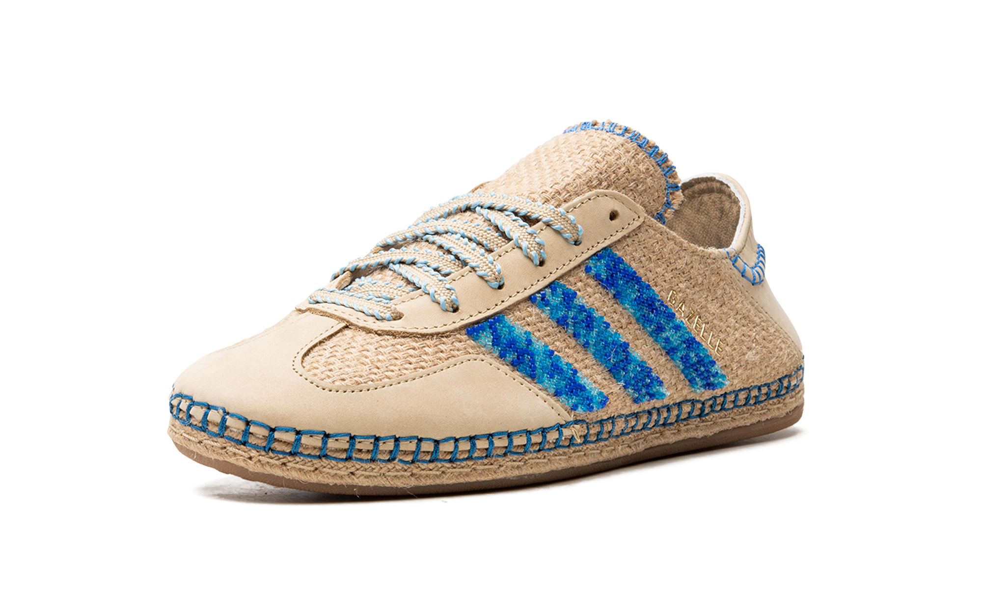 Gazelle "Clot - Linen Khaki / Light Blue"