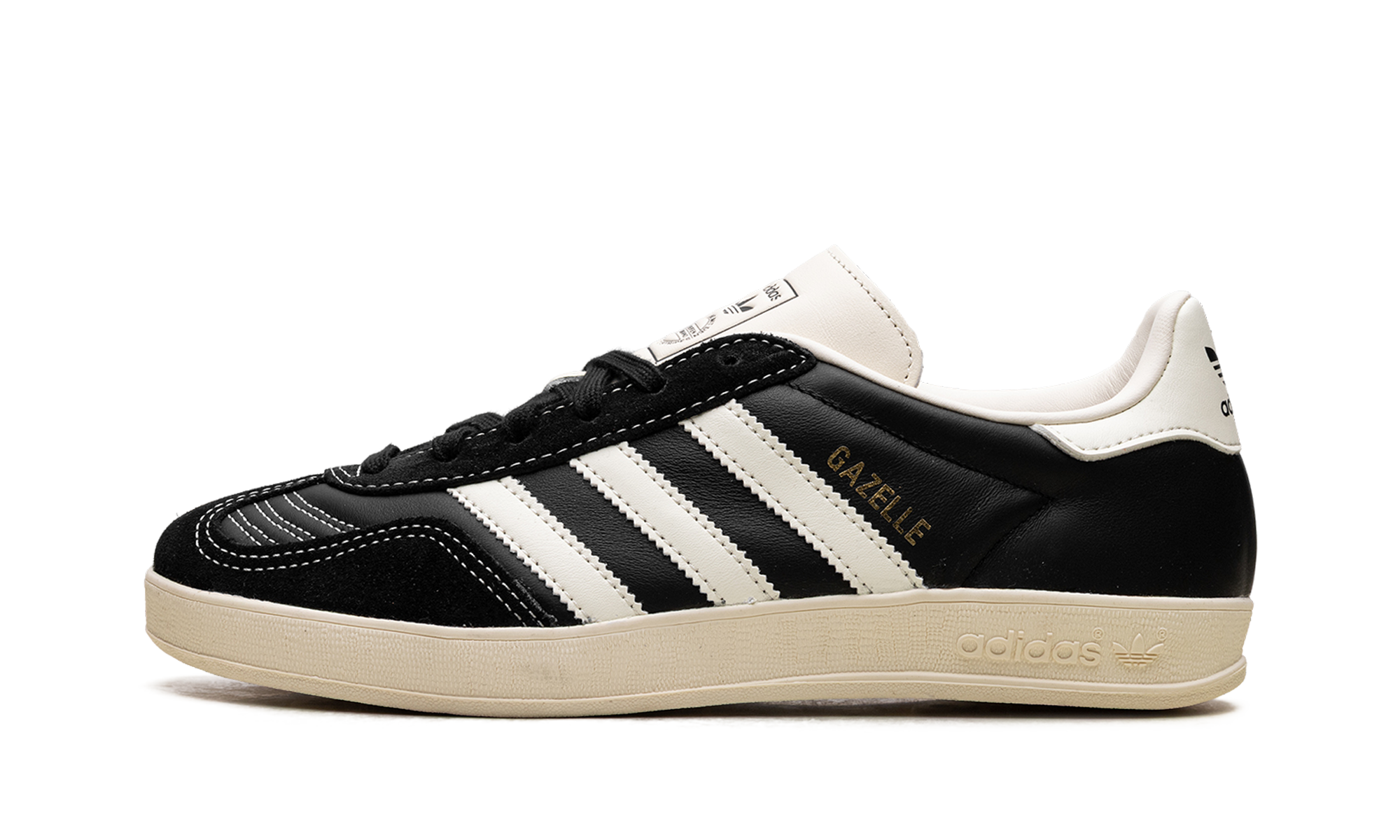 Gazelle Indoor "Black / Cream White"