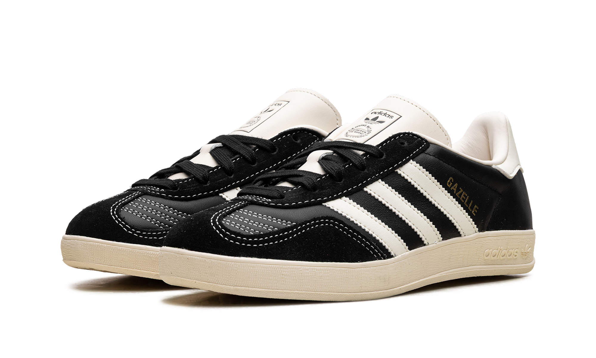 Gazelle Indoor "Black / Cream White"