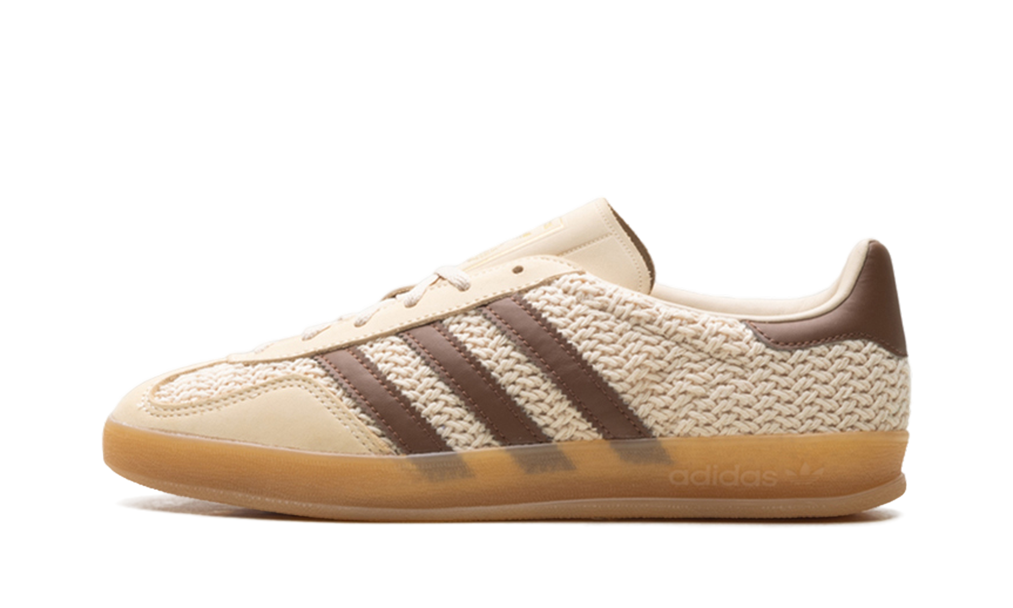 Gazelle Indoor "Cream/brown Knit"