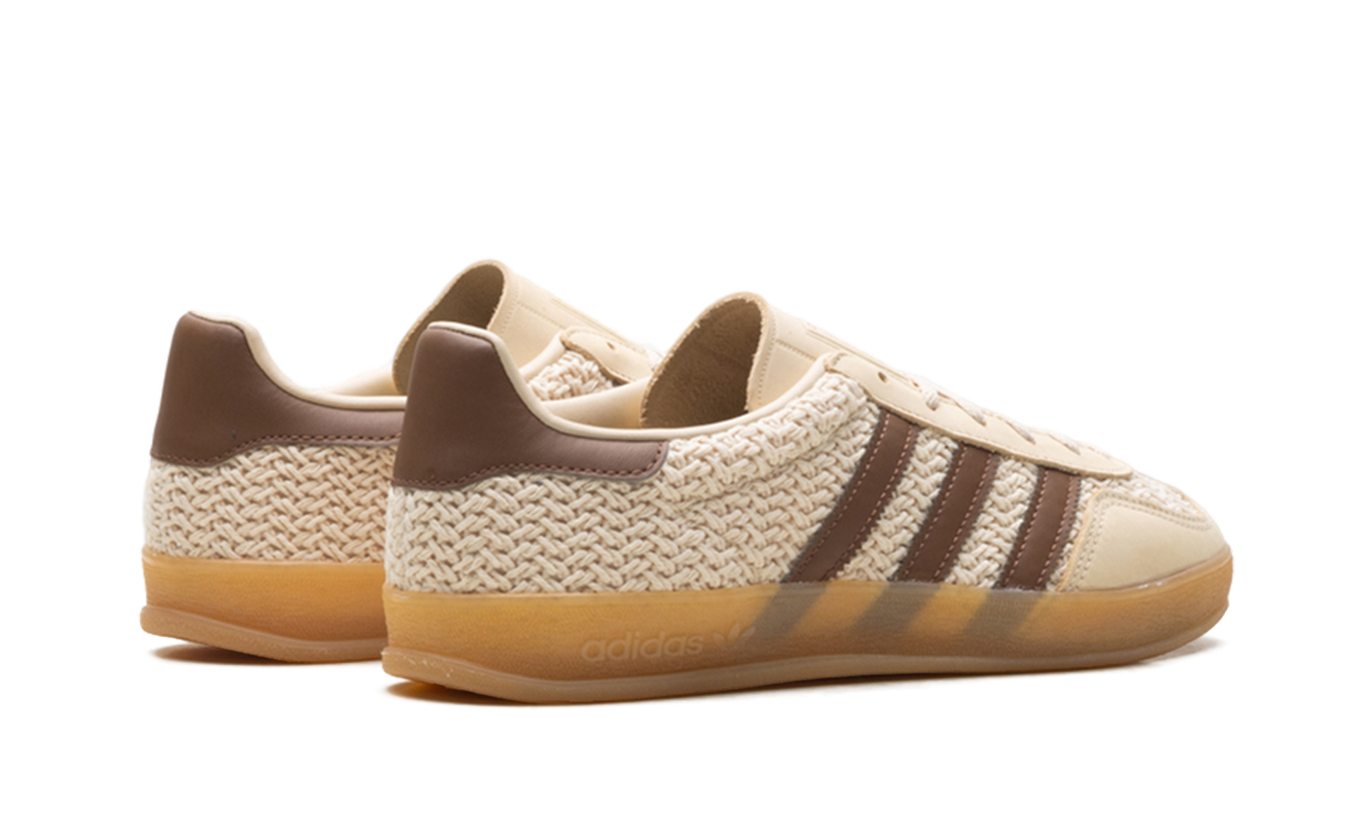 Gazelle Indoor "Cream/brown Knit"
