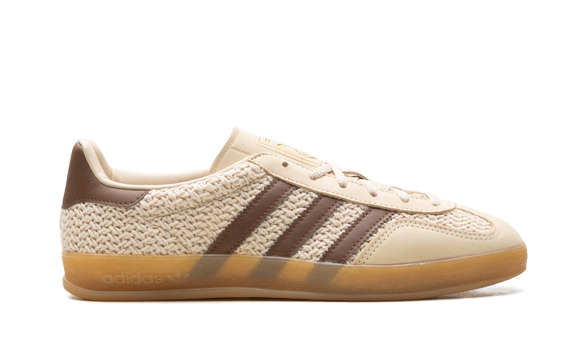 Gazelle Indoor "Cream/brown Knit"