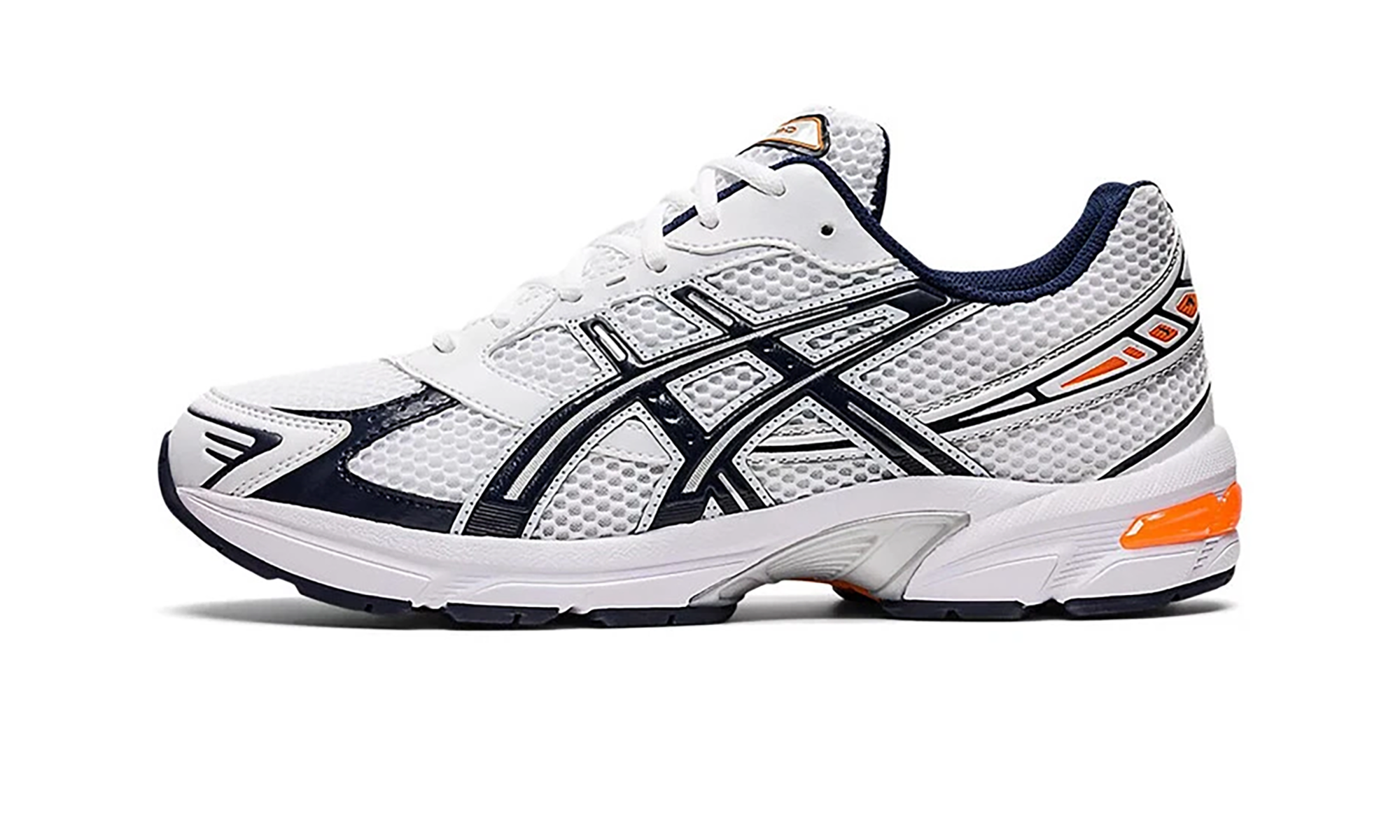 Gel 1130 "White / Midnight Orange"