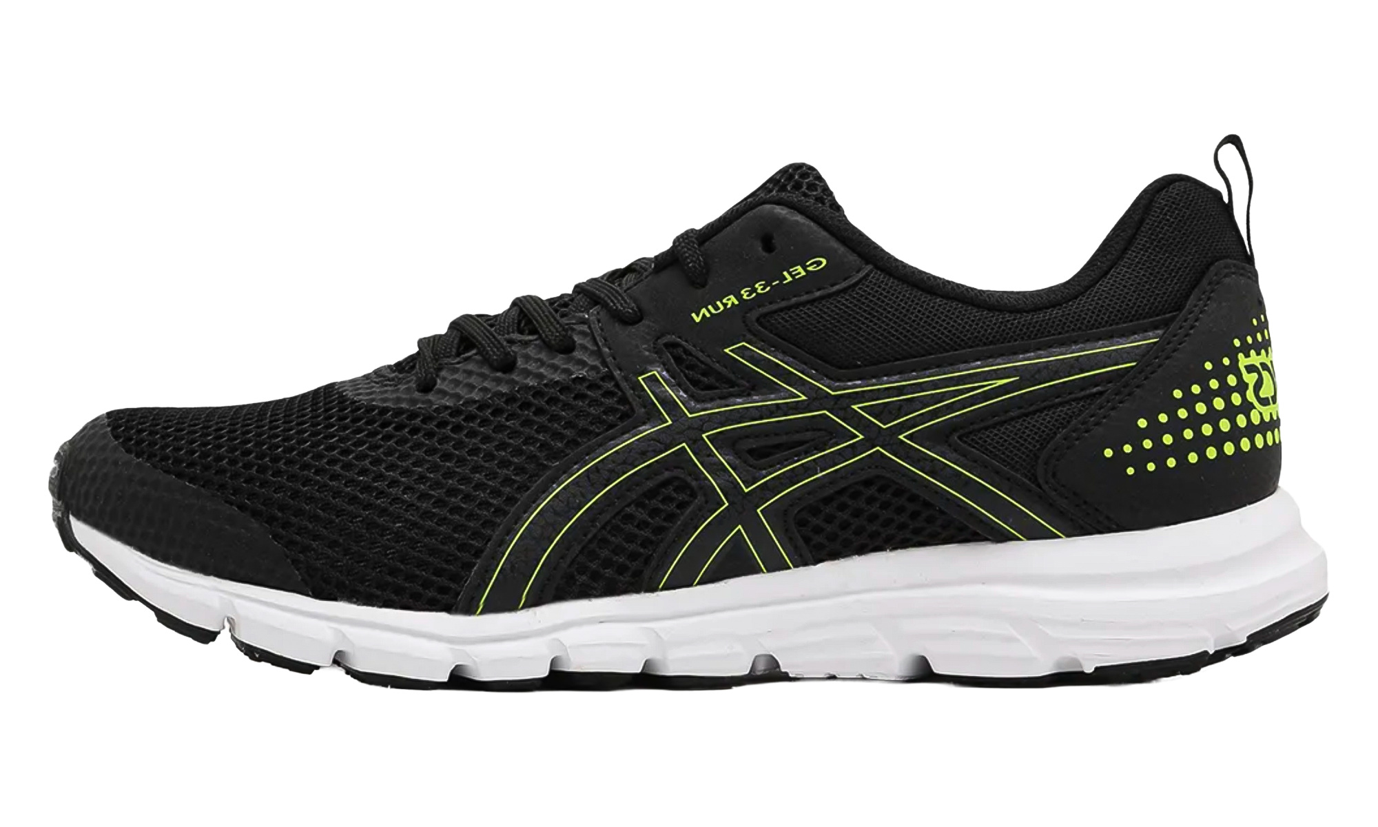 Gel-33 Run "Black / Hazard Green"