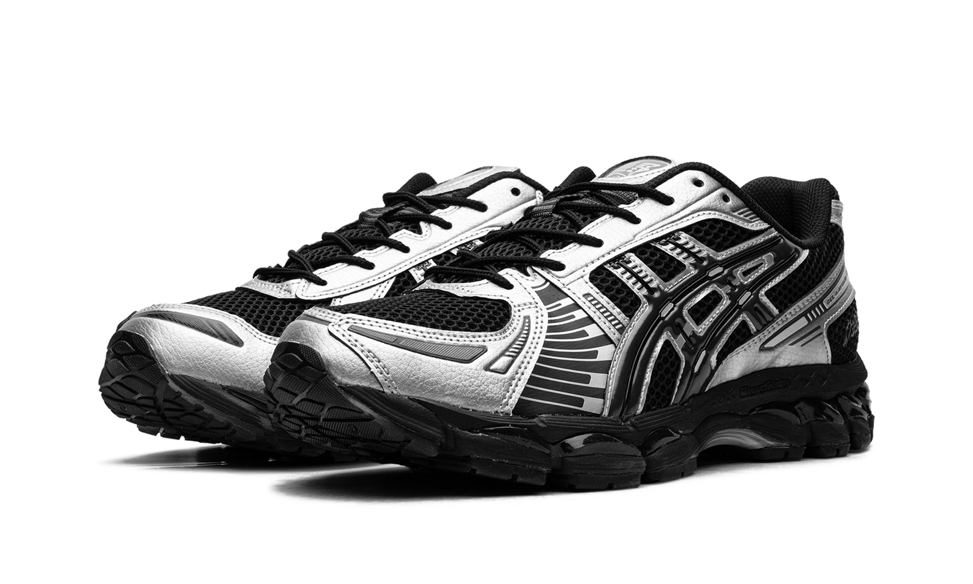 Gel-Kayano 12.1 "Black Pure Silver"