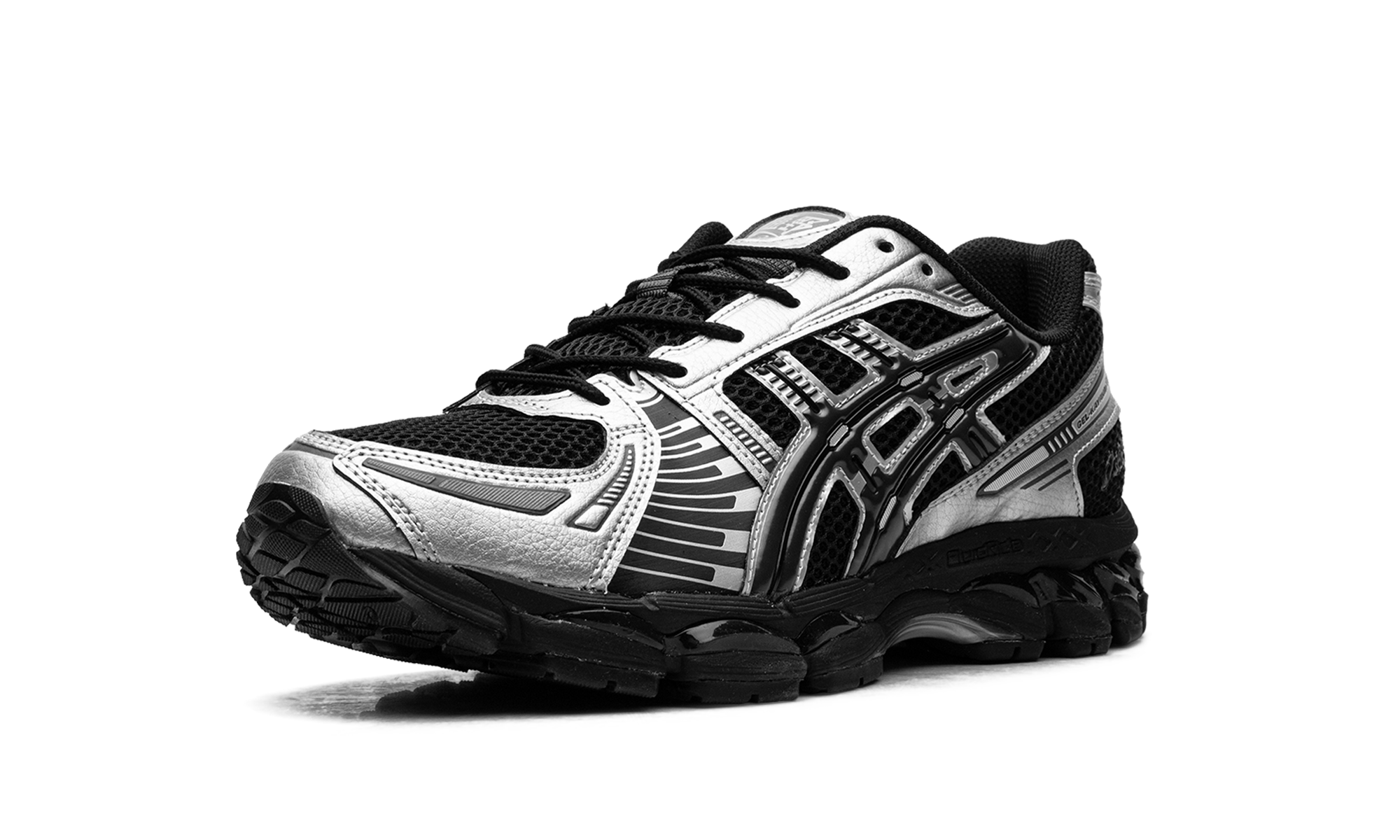 Gel-Kayano 12.1 "Black Pure Silver"
