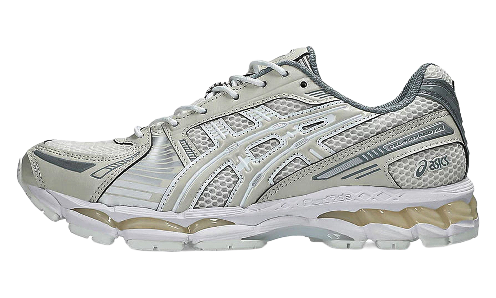 Gel-Kayano 12.1 "Cream Smoke Grey"