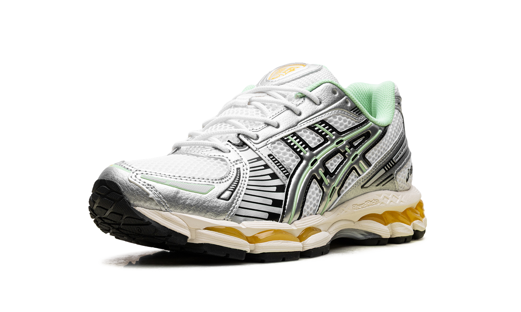 Gel-Kayano 12.1 "Silver Green Orange"