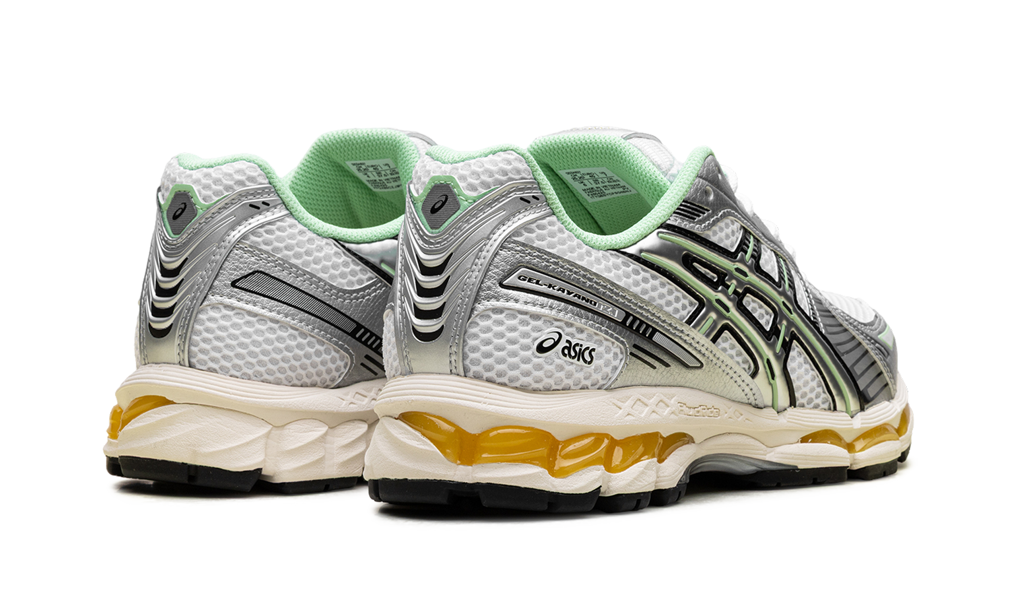 Gel-Kayano 12.1 "Silver Green Orange"