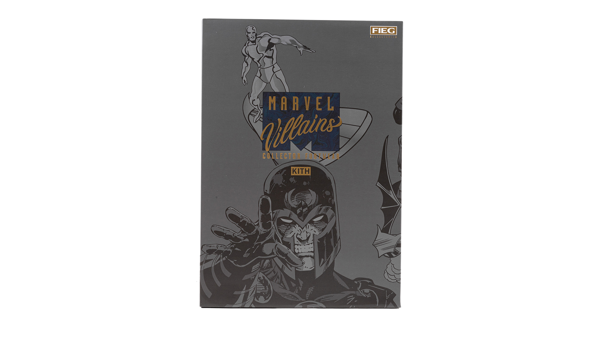 Gel-Kayano 14 "Kith Villains Silver Surfer Sealed Box (comic Included)"