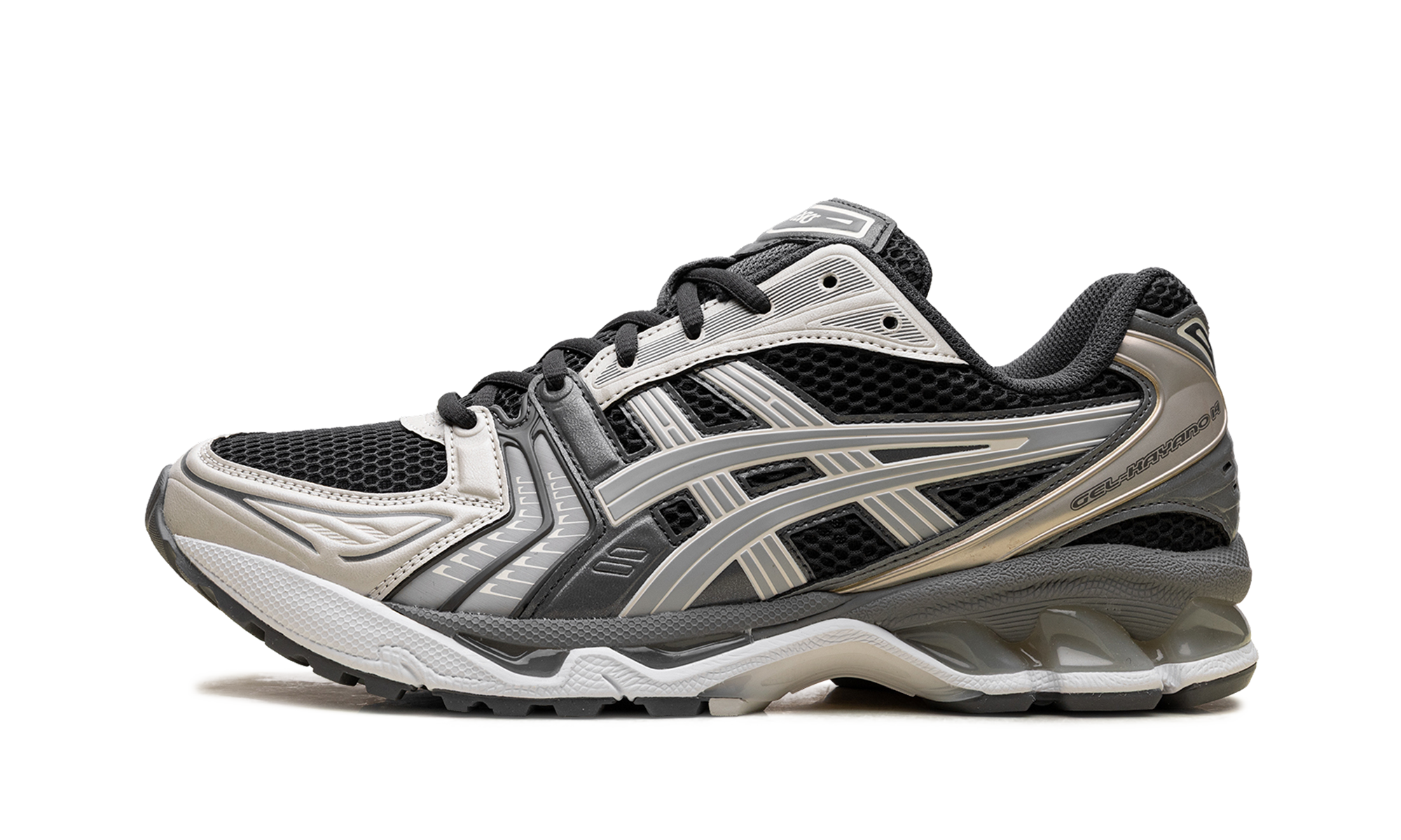 Gel-Kayano 14 "Obsidian Grey / Cement Grey"