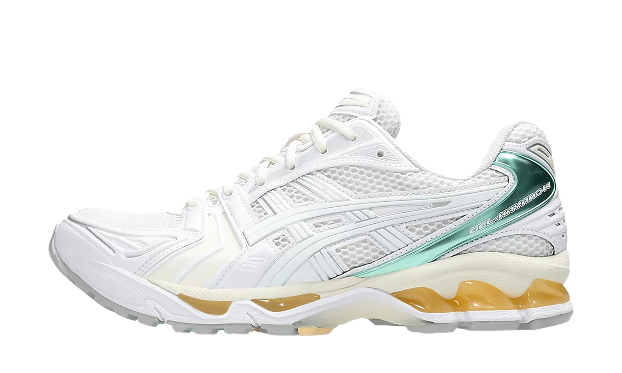 Gel-Kayano 14 "White Mint Gold"