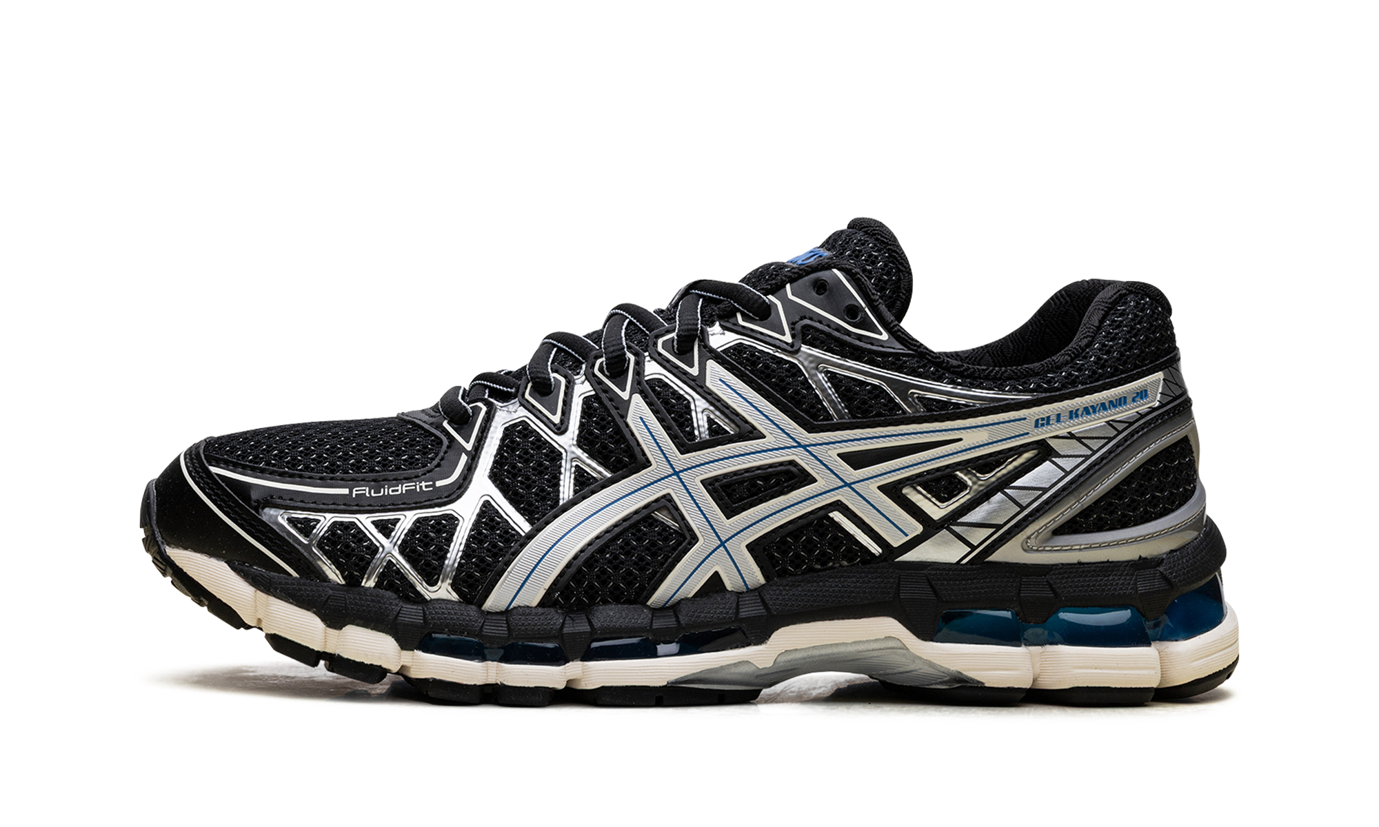 Gel-Kayano 20 "Black Pure Silver"