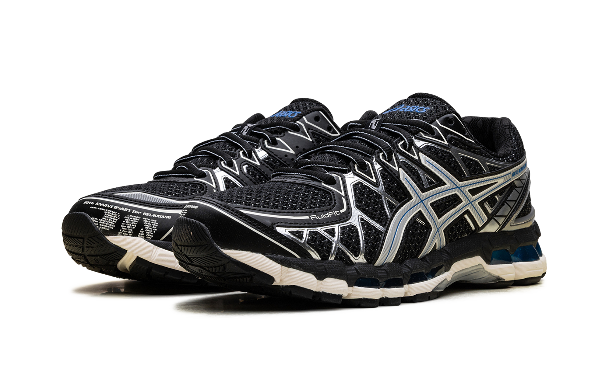 Gel-Kayano 20 "Black Pure Silver"