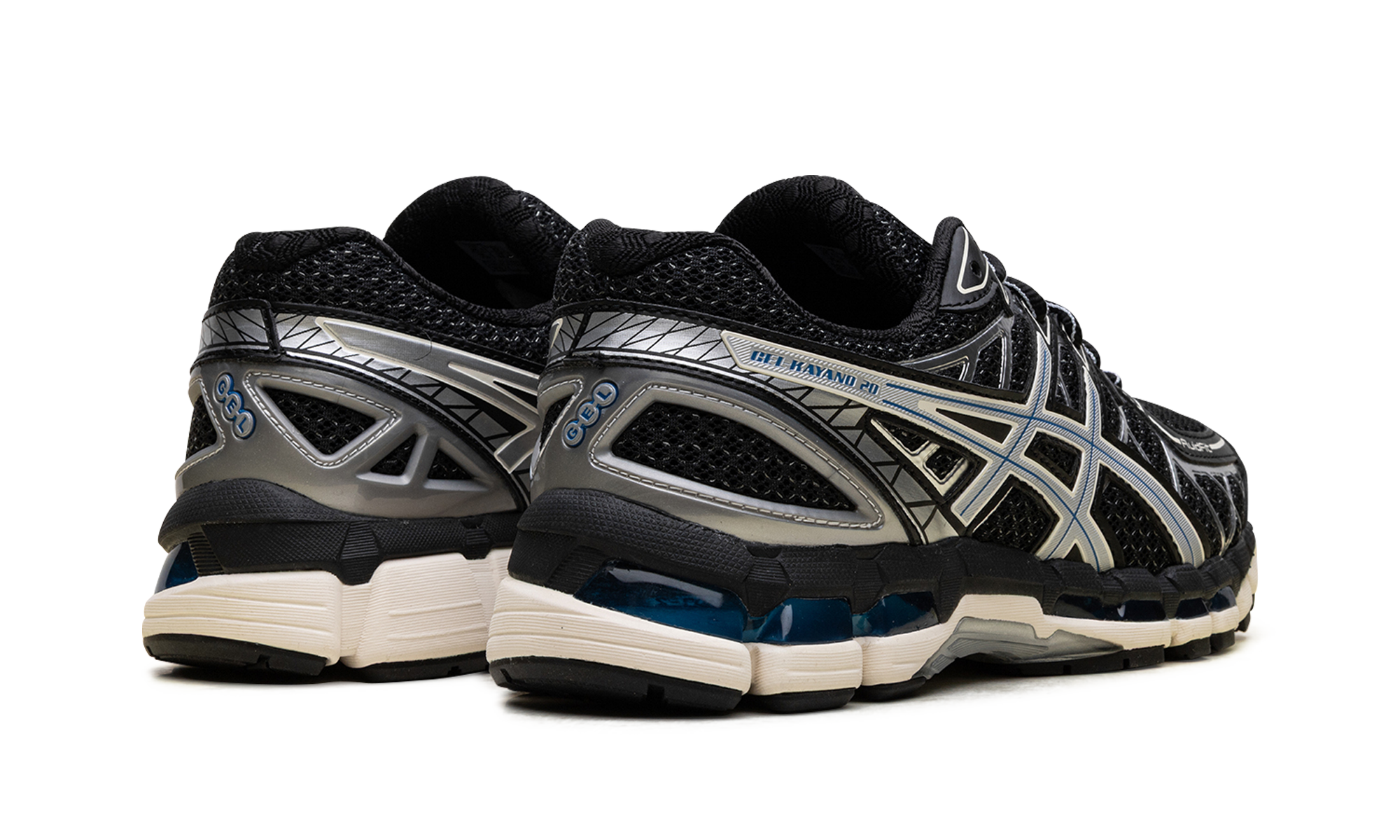 Gel-Kayano 20 "Black Pure Silver"