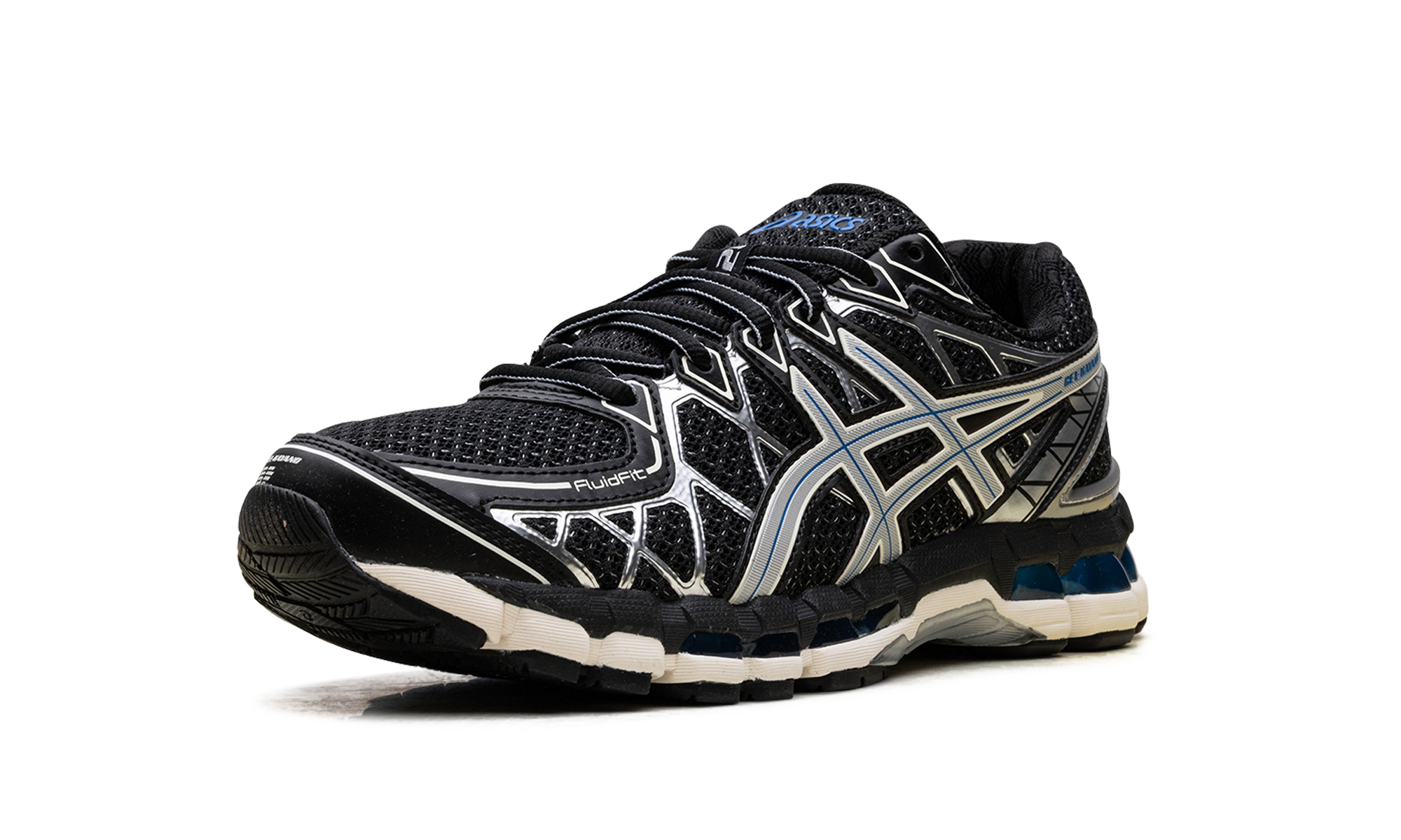 Gel-Kayano 20 "Black Pure Silver"
