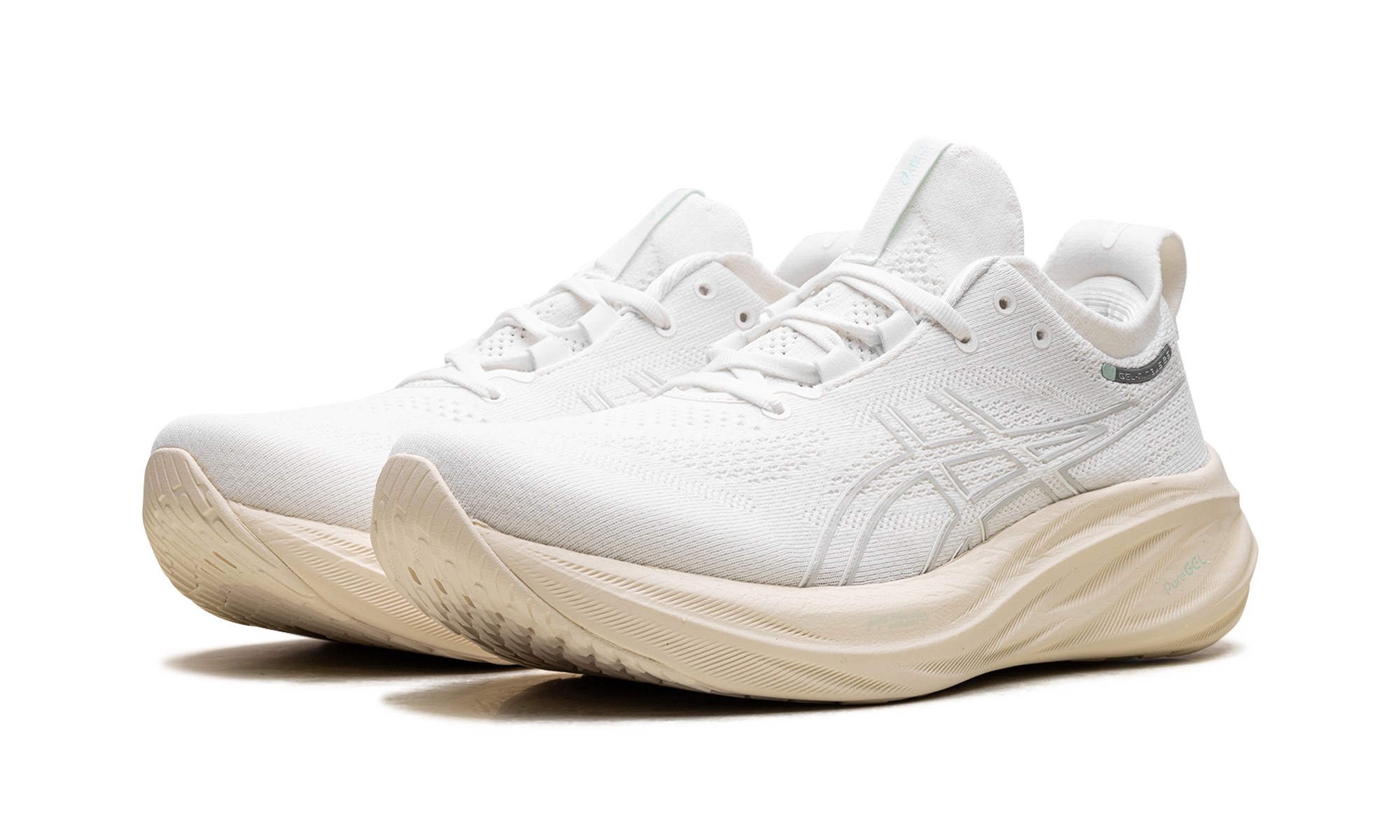 Gel Nimbus 26 "White / Off White"