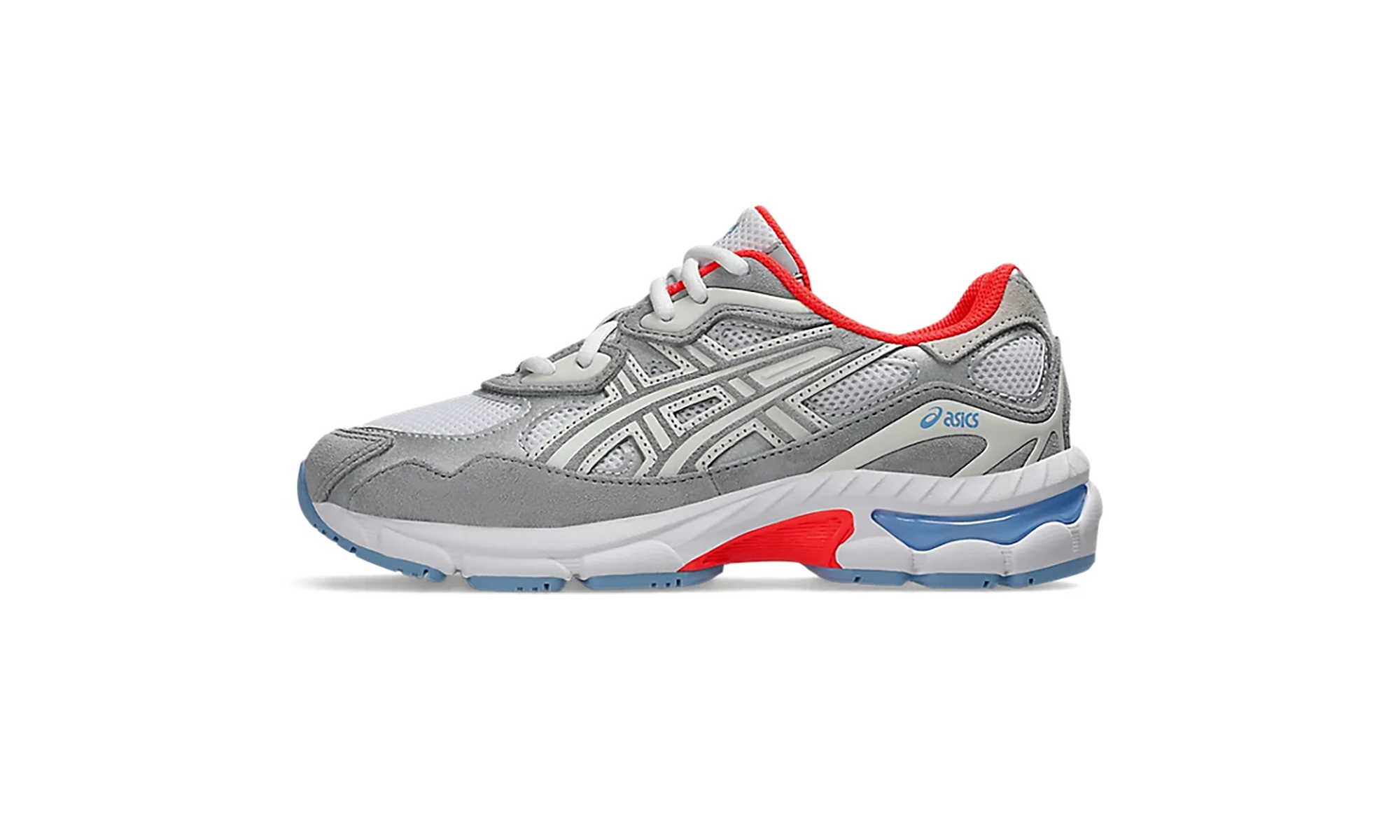 Gel-Nyc GS "White / Piedmont Grey"