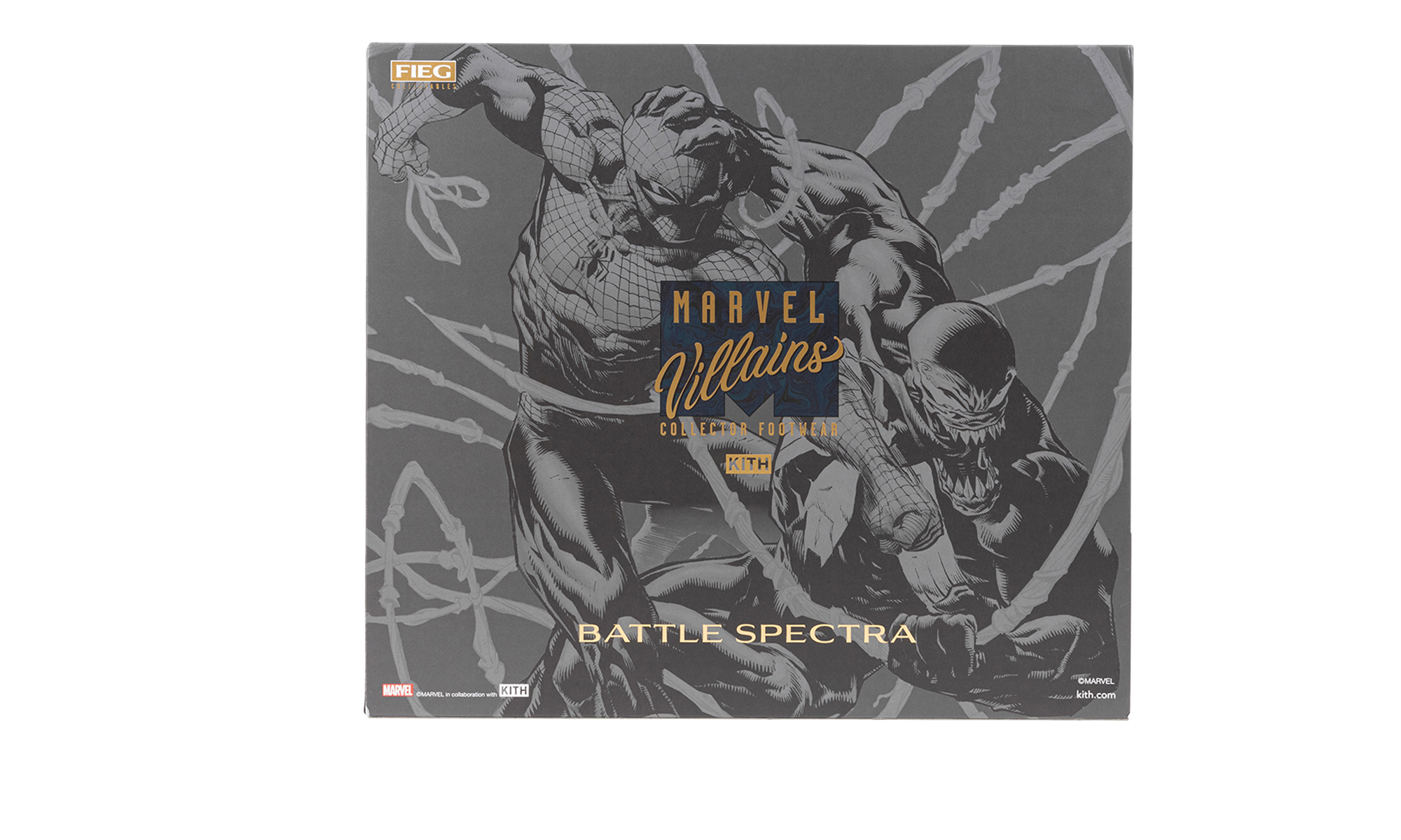 Gt-2160 "Kith Villains Spider-man/venom Pack Sealed Box (comic Included)"