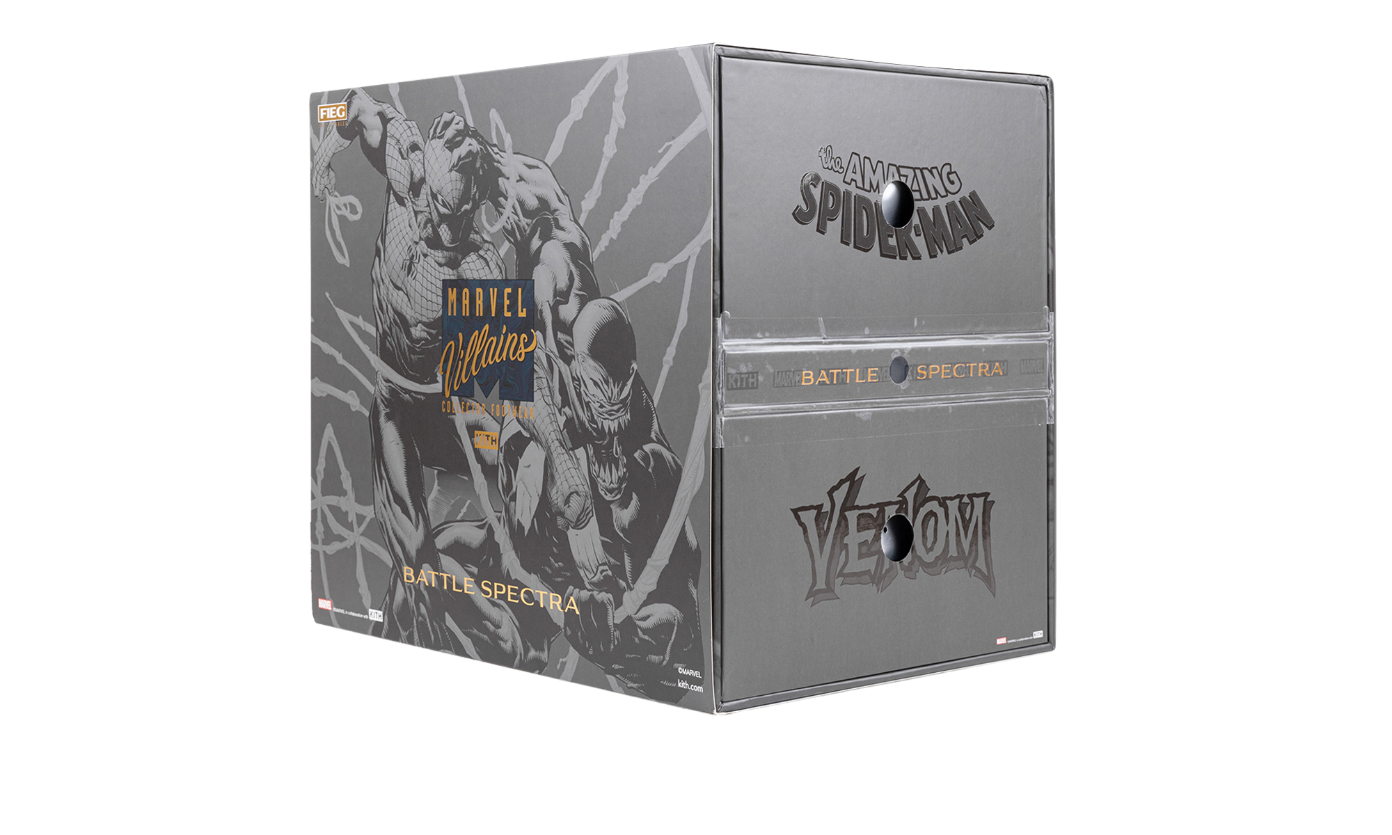 Gt-2160 "Kith Villains Spider-man/venom Pack Sealed Box (comic Included)"