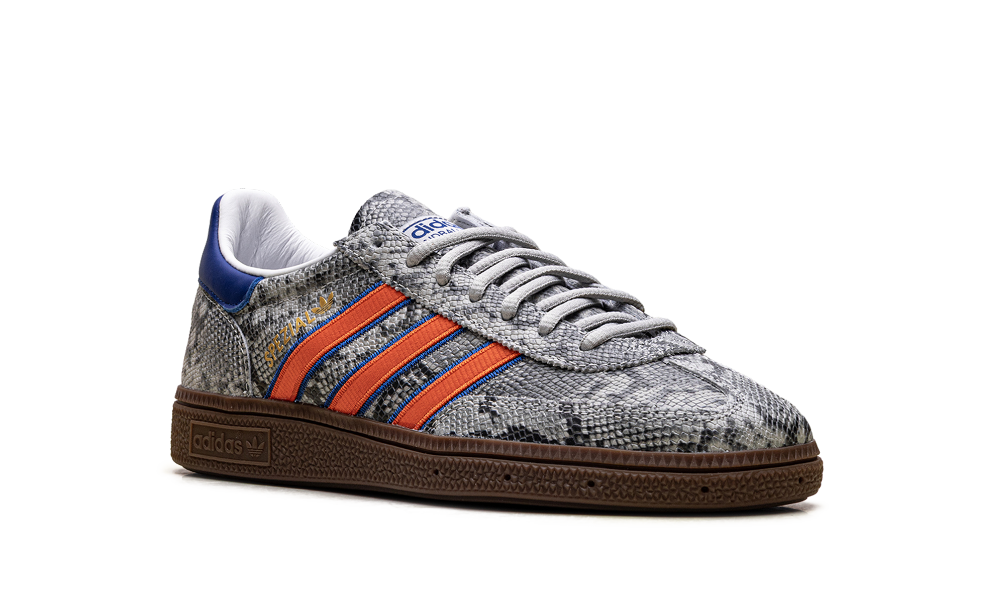 Handball Spezial "Grey Snakeskin Orange Royal"