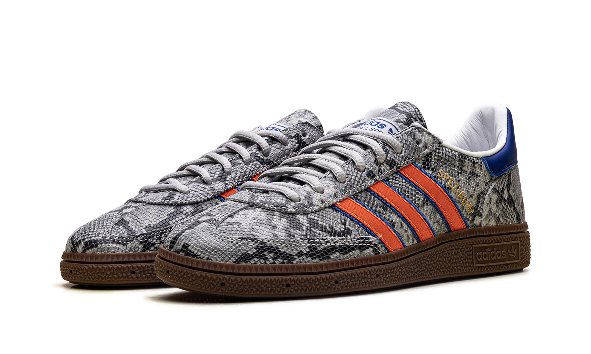 Handball Spezial "Grey Snakeskin Orange Royal"