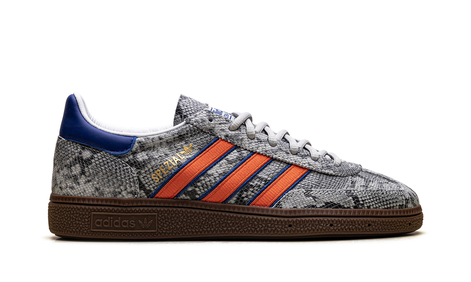 Handball Spezial "Grey Snakeskin Orange Royal"