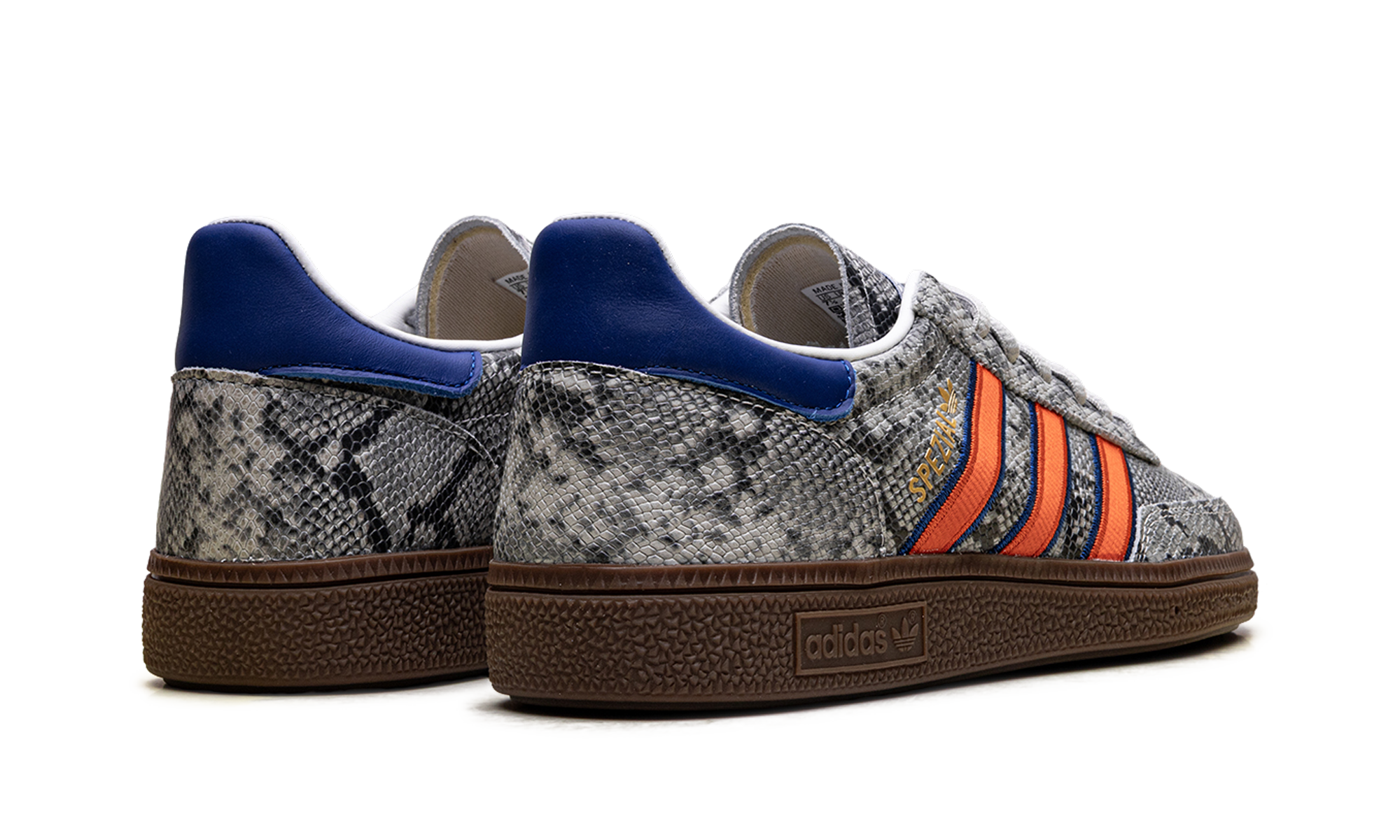 Handball Spezial "Grey Snakeskin Orange Royal"