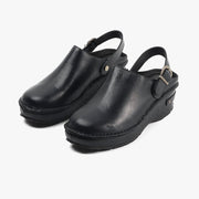 Black Cow Leather