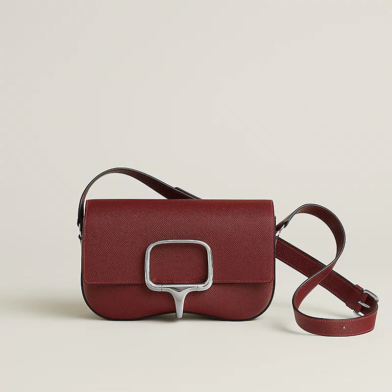 Women's Della Cavalleria Elan Bag With Epsom Calfskin And Palladium Plated Hardware
