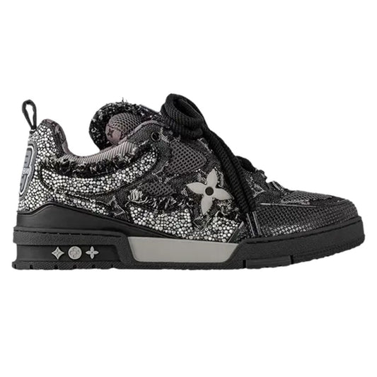 LV Skate Sneaker Black Swarovskiâ„¢ Crystals