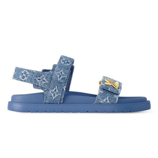 LV Sunset Sandals â€˜Blue Denim'