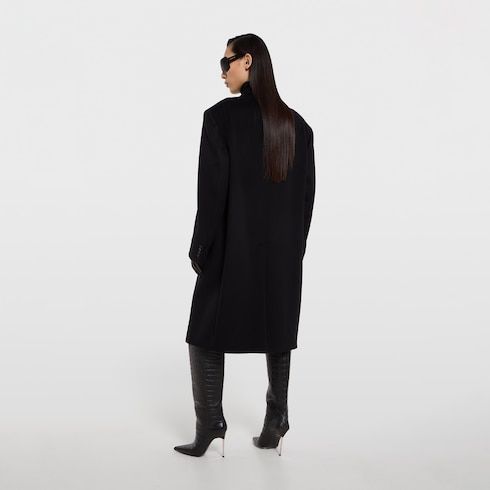 Women's Double-Breasted Wool Cashmere Coat