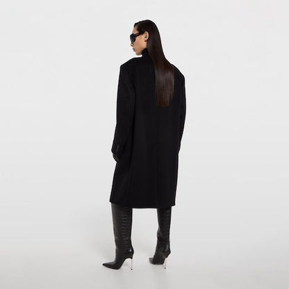 Women's Double-Breasted Wool Cashmere Coat