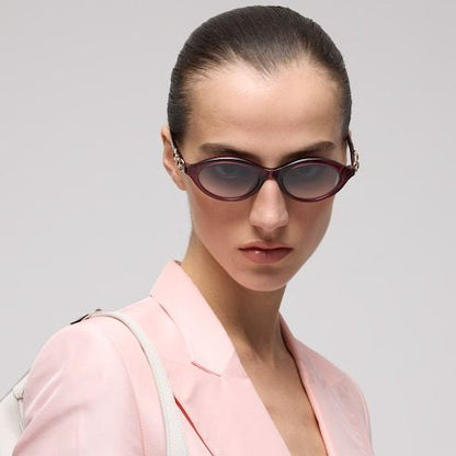 Women's Oval Frame Sunglasses