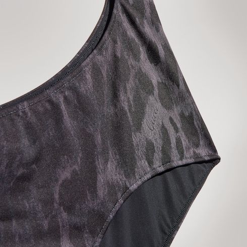 Women's Printed Stretch Jersey Swimsuit