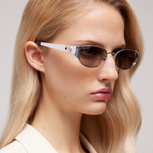 Women's Oval Frame Sunglasses
