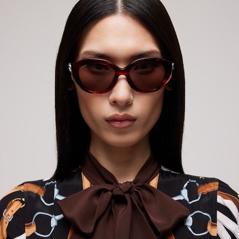 Women's Geometric Frame Sunglasses