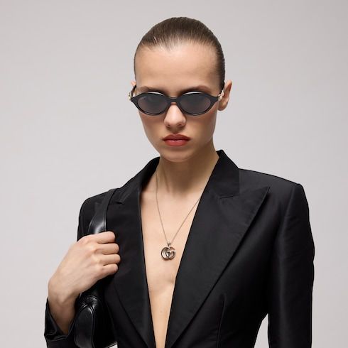 Women's Oval Frame Sunglasses