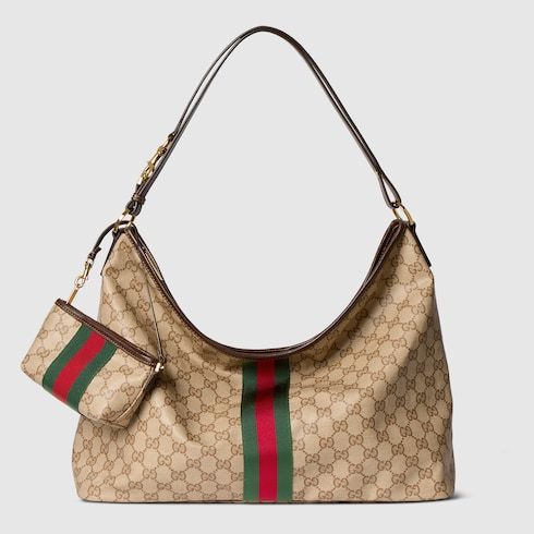 Large Shoulder Bag With Web