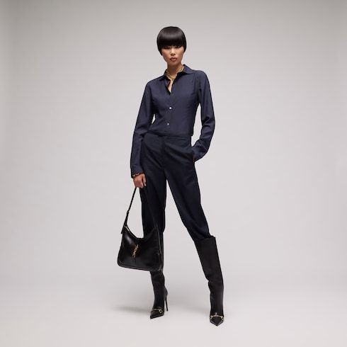 Women's Silk Poplin Shirt