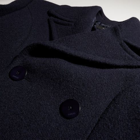 Women's Felted Wool Caban Coat