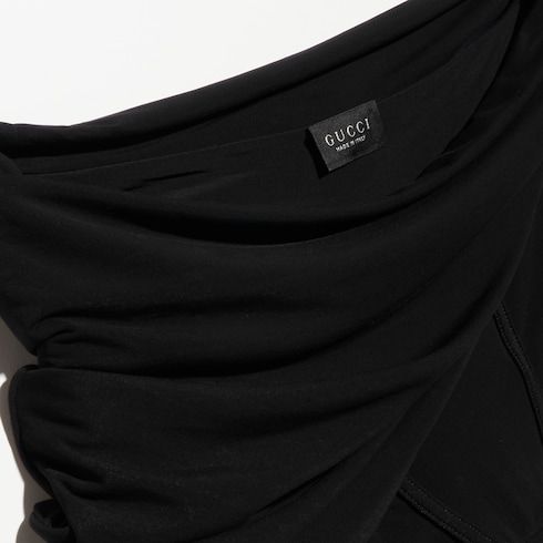 Women's Crêpe Jersey Draped Shorts