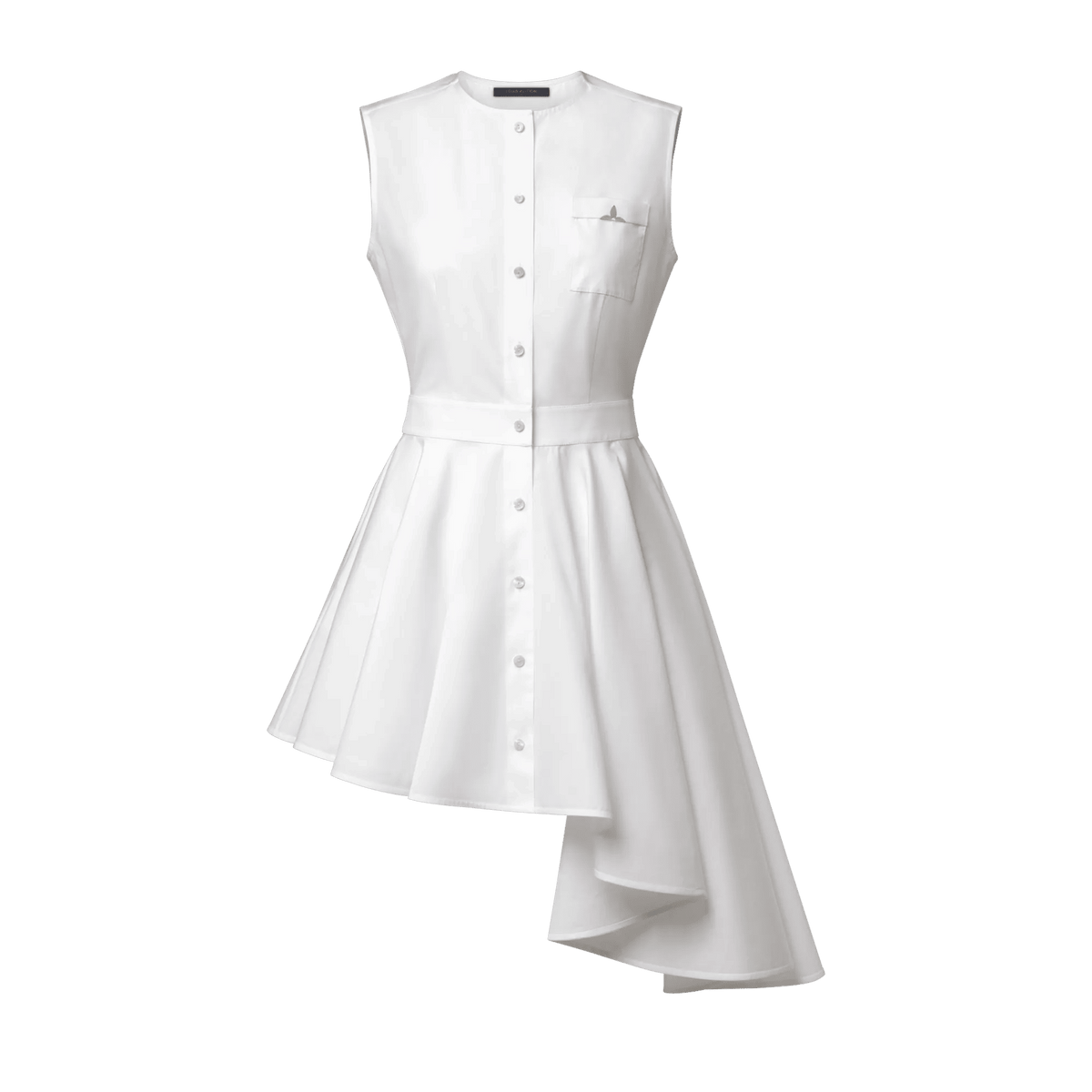 Women's Asymmetrical Shirt Dress