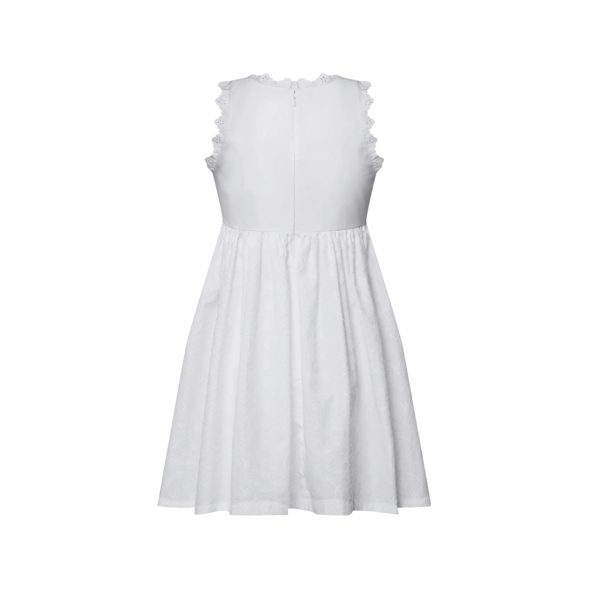 Women's Broderie Trim Babydoll Dress