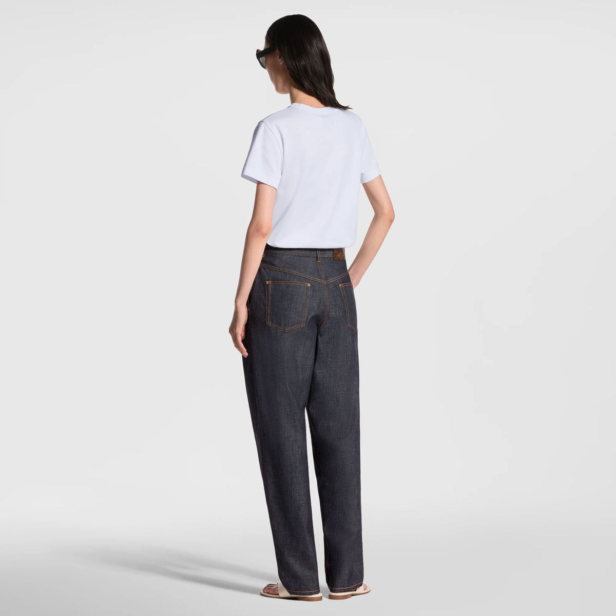 Women's Broderie Anglaise Pocket T-Shirt