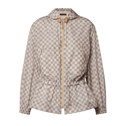Women's Damier Hooded Parka