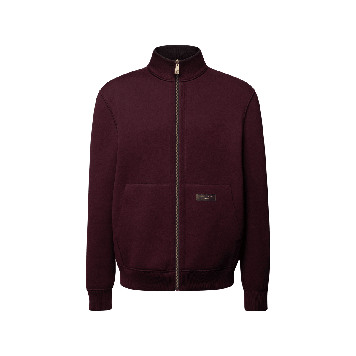 Men's Double Face Reversible Jacquard Track Top